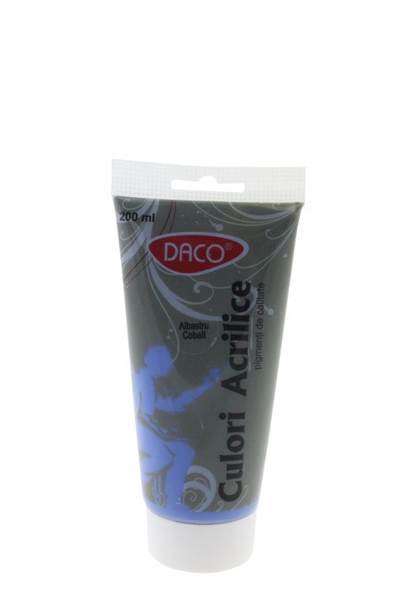 Culori Acril 200Ml Daco Albastru Cobalt Cu3200Aco