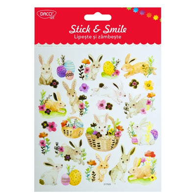 Abtibild - Ab902 Iepuri Paste Lipeste Si Zambeste Daco