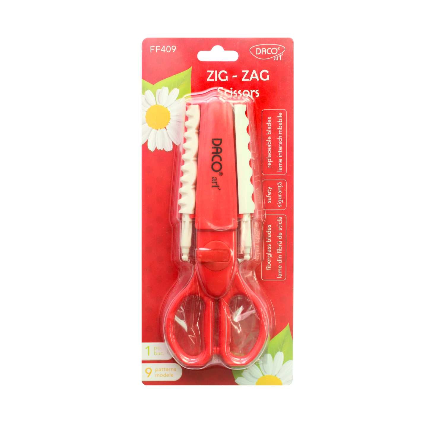 Foarfeca Zigzag 9 Modele Daco Ff409