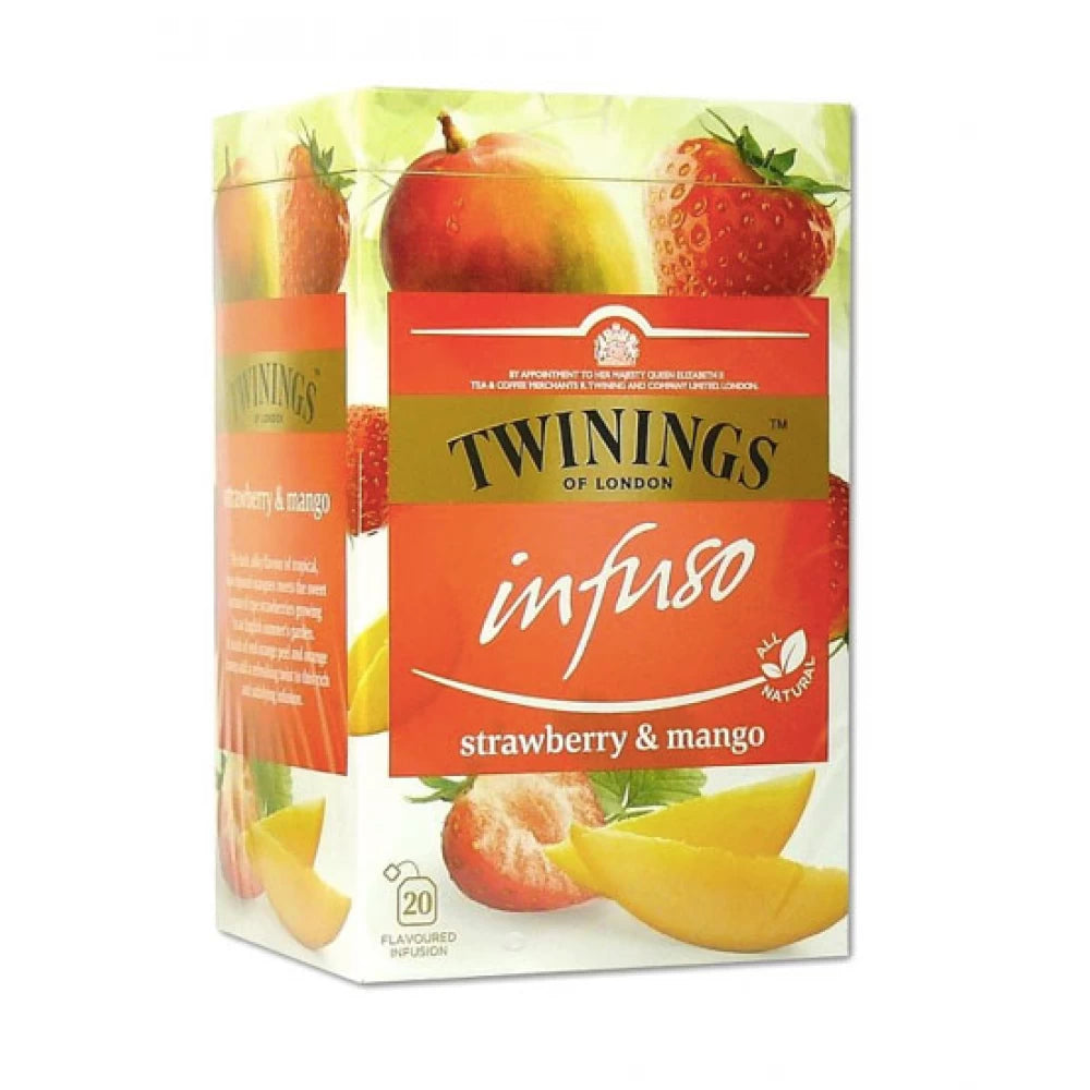 Ceai Pentru Infuzie Cu Capsuni Si Mango Twinings 20x2g
