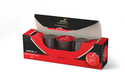 Cutie 10 capsule cafea Tchibo Cafissimo Espresso Elegant Aroma