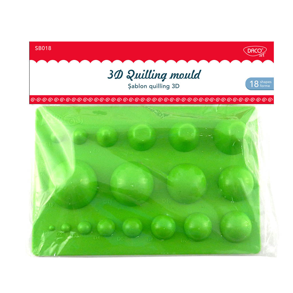 Sablon Quilling 3D Daco Sb018