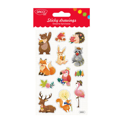 Abtibild - Ab091 Padure Desene Lipicioase Daco