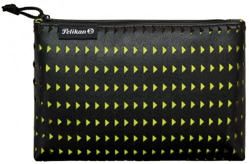 Penar Tip Etui Lasercut Pelikan, Culoare Negru/Galben