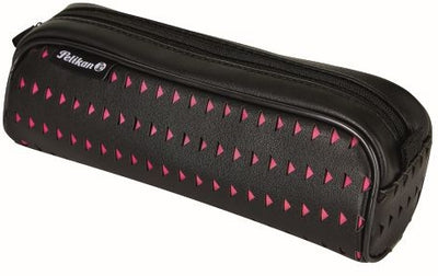 Penar Tip Etui Quattro Lasercut Pelikan, Culoare Negru/Roz