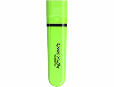 Evidentiator Highlighter Flat Verde Bic