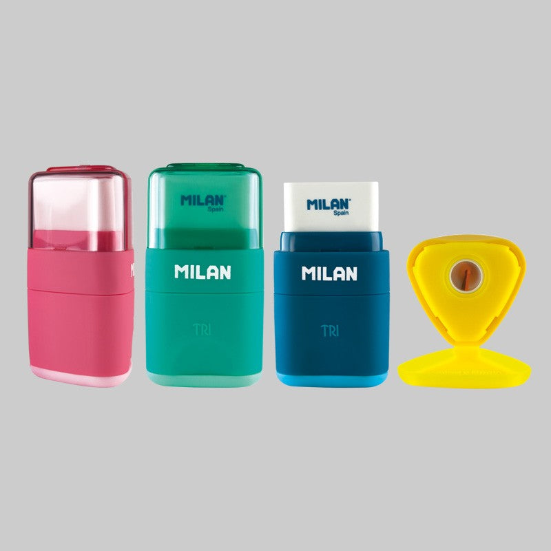 Ascutitoare Cu Radiera Tri Milan 4700116