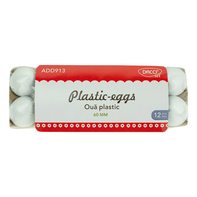 Accesorii Craft - Ad913 Oua Plastic 6 Cm Daco