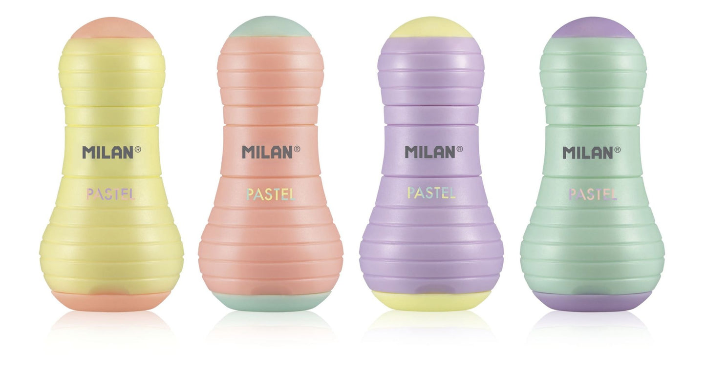 Ascutitoare Cu Radiera Sway Pastel Milan 4723112