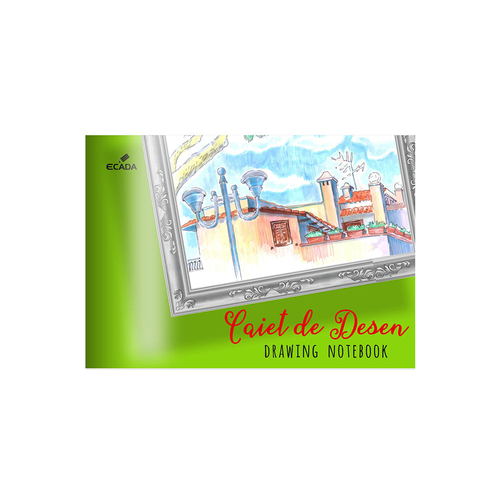 Caiet Desen 17X24 16 File Ecada 29307