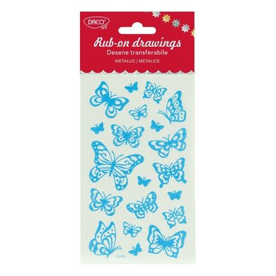 Abtibild - Ab108 Fluturi Desene Transferabile Met. Daco