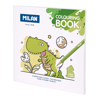 Caiet De Colorat Dino Land Milan 54218Gc03