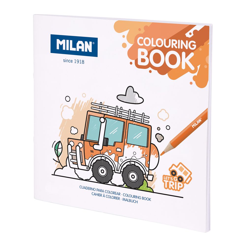 Caiet De Colorat Lets Go Trip Milan 54218Gc05