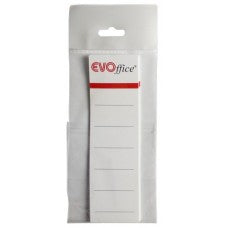 Etichete Albe Pentru Biblioraft 50Mm , 10/Set Evoffice