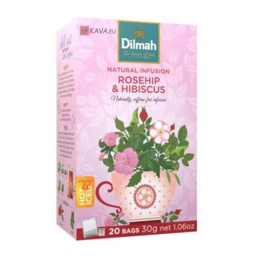 Ceai Dilmah Hibiscus de macese 20x1,5g