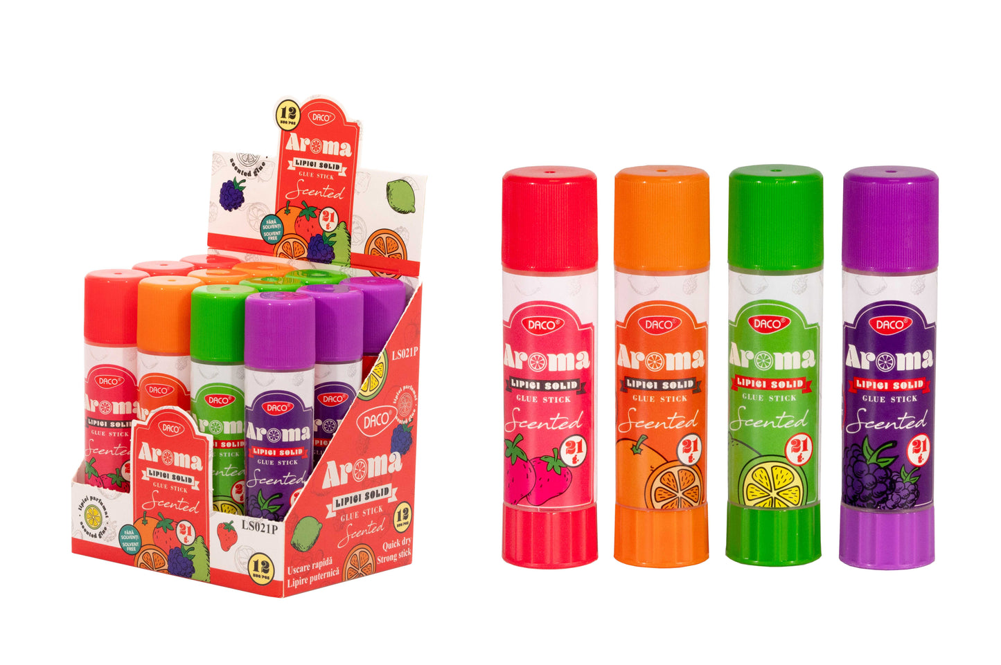 Lipici Solid Pvp Daco Aroma 21G Ls021P