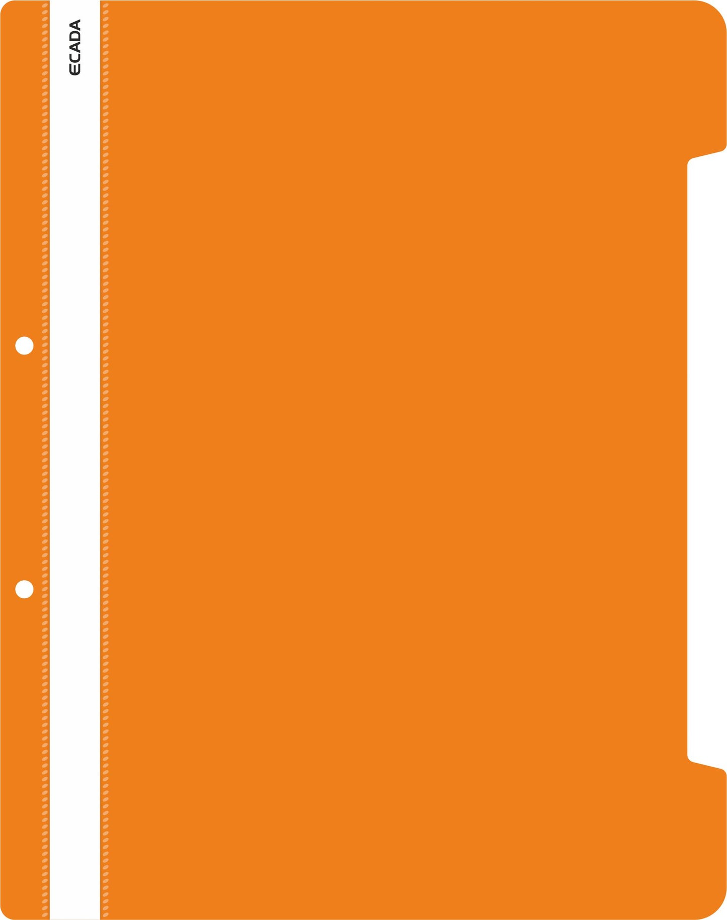 Dosar Plastic Cu Sina Ecada Portocaliu