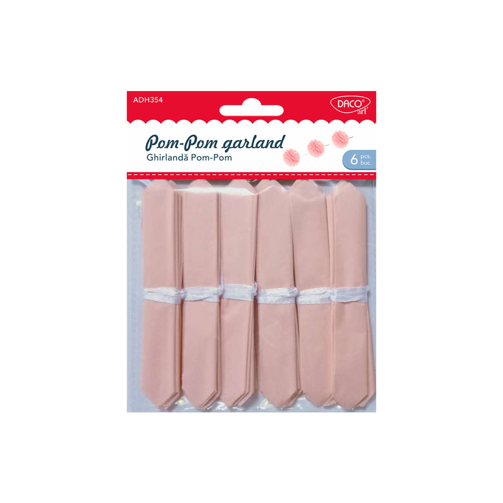 Accesorii Craft - Ad354 Ghirlanda Pom Daco