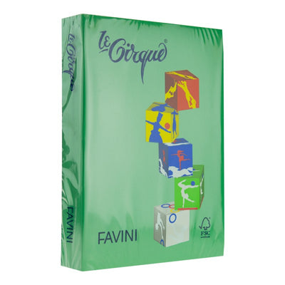 Carton Color 160G/Mp A4 207 Verde Padure Favini