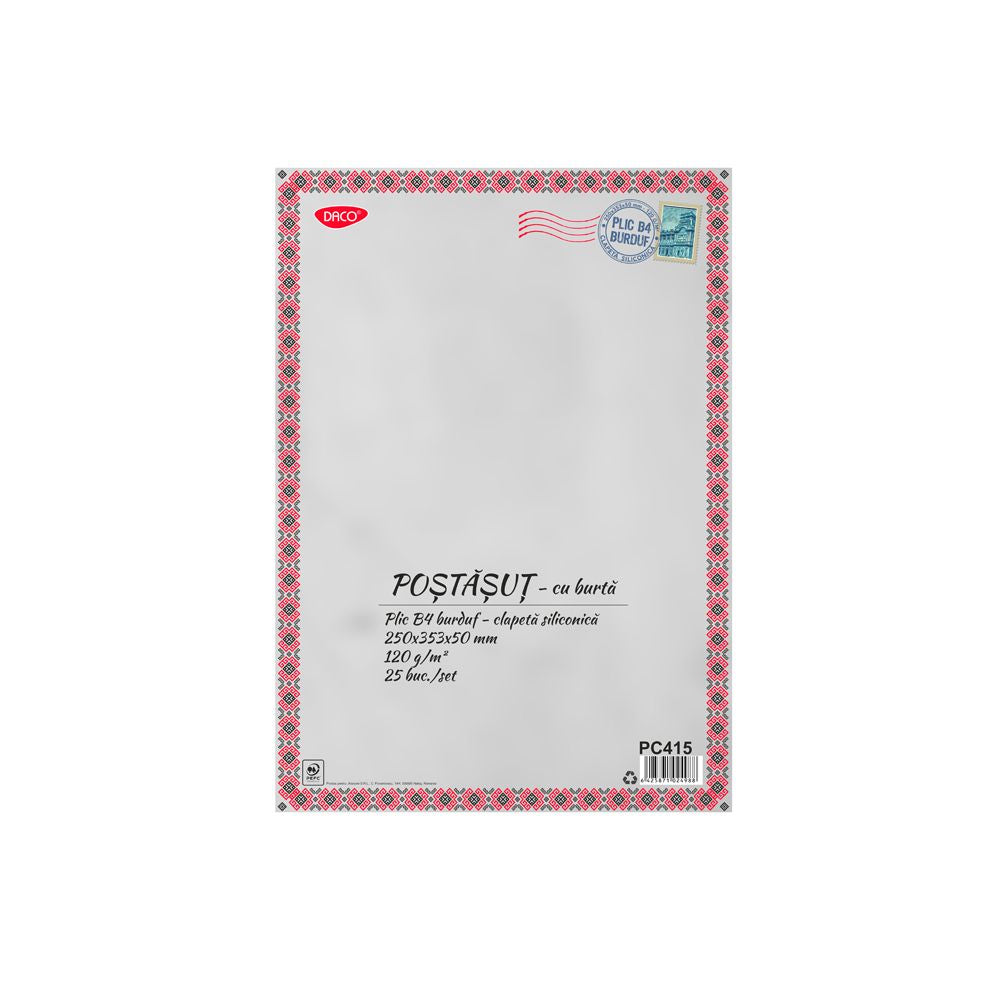 Plic B4 Burduf 50 Mm Daco Pc415
