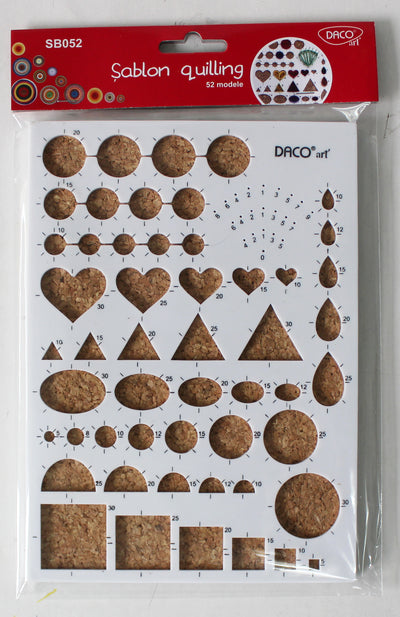 Sablon Quilling 52 Modele Daco Sb052