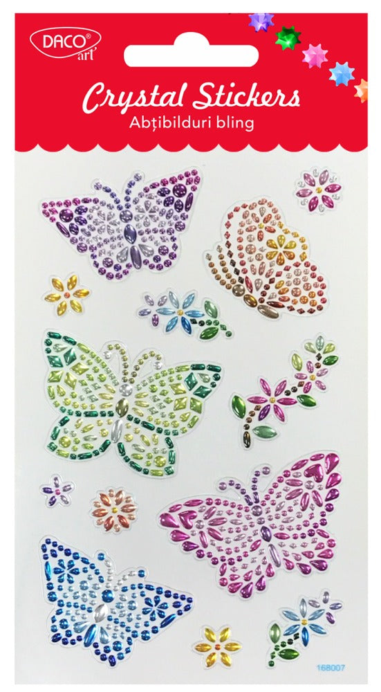 Abtibild - Ab120 Fluturi Bling Daco