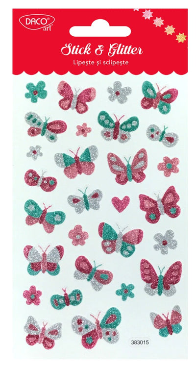 Abtibild - Ab124 Fluturi Lipeste Si Sclipeste Daco