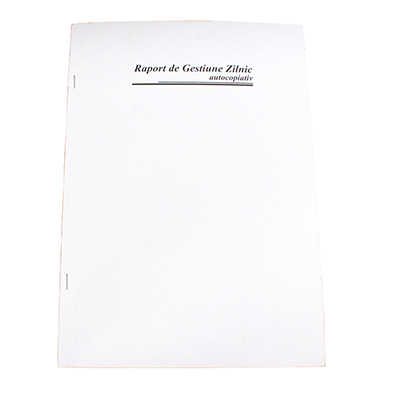 Raport Gestiune Zilnic A4 Coperta Duplex, Autocopiativ 2Ex