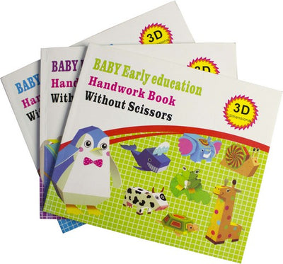 Caiet Creatie 3D, Forme Pretaiate "Handwork Book" ,12 File Evoffice