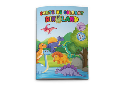 Carte Colorat Dinoland 770190