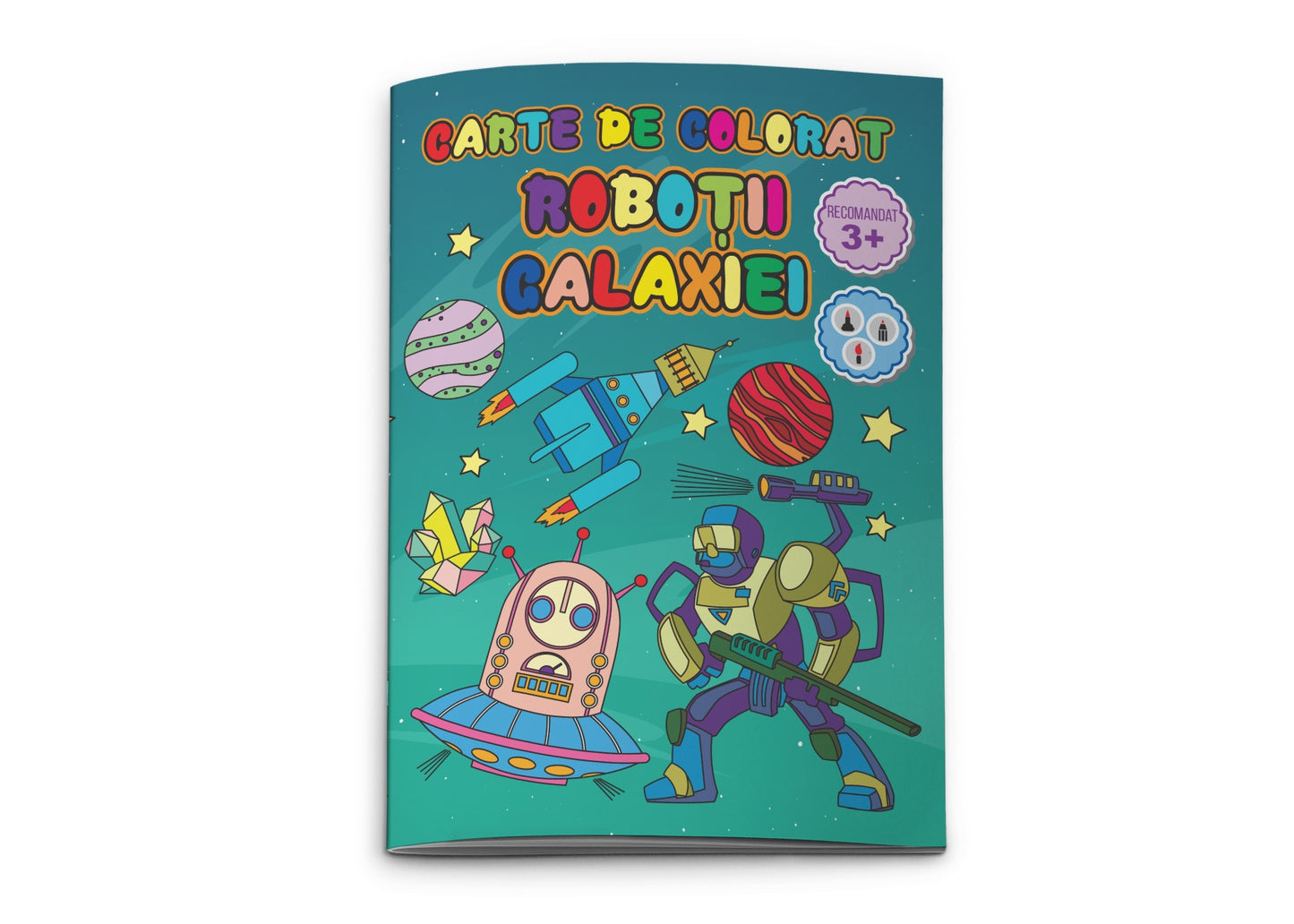 Carte Colorat Robotii Galaxiei 770206