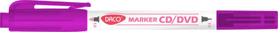 Marker Cd/Dvd Doua Capete Daco Roz Mk301