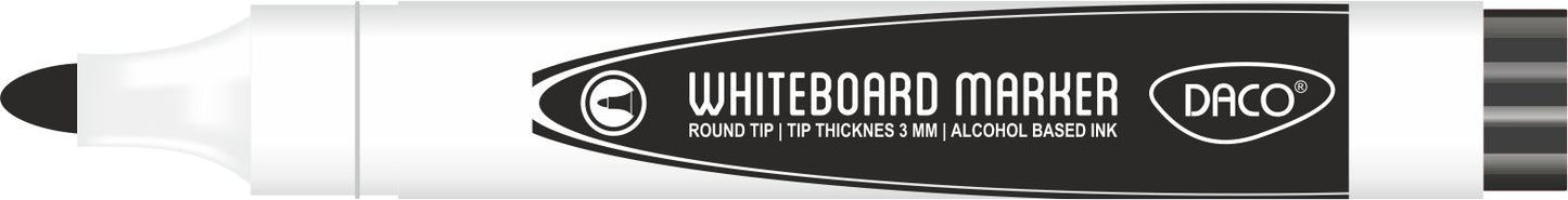 Marker Tabla Magnetica Daco Negru Mk230