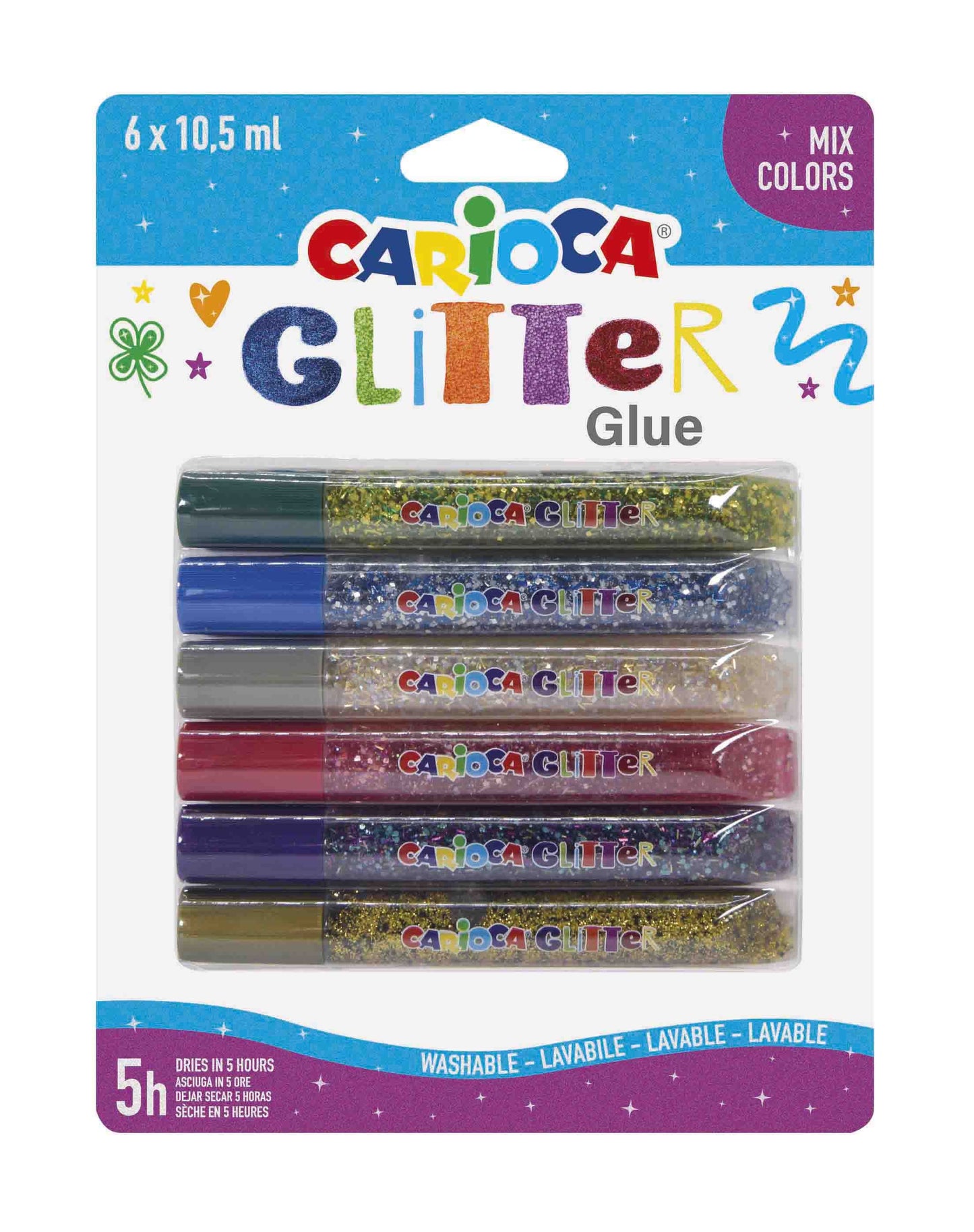 Lipici Glitter Mix Carioca 42112
