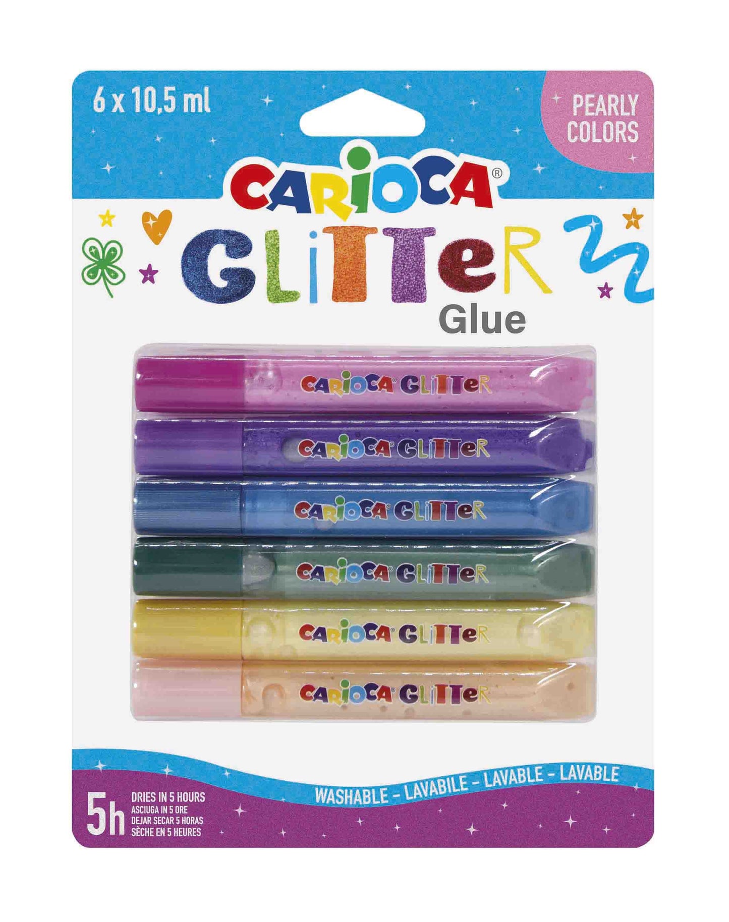 Lipici Glitter Pearly Carioca 42113
