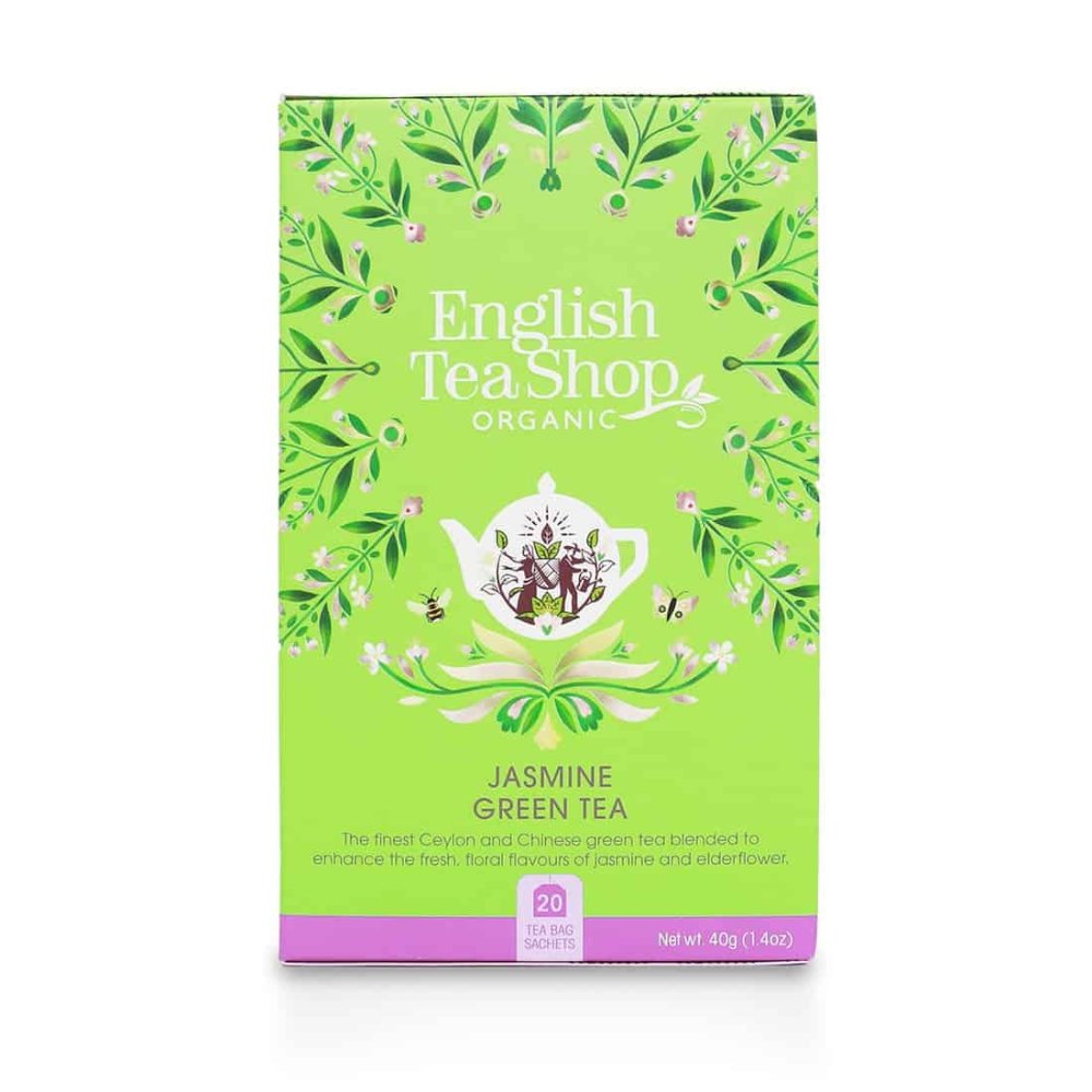 English Tea Shop Ceai verde cu iasomie 20x2g