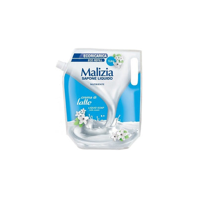 Sapun Lichid Malizia Rezerva 1L - Crema de lapte