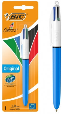Pix Bic, 4 Colours Original, 1.0 Mm, Retractabil, Blister