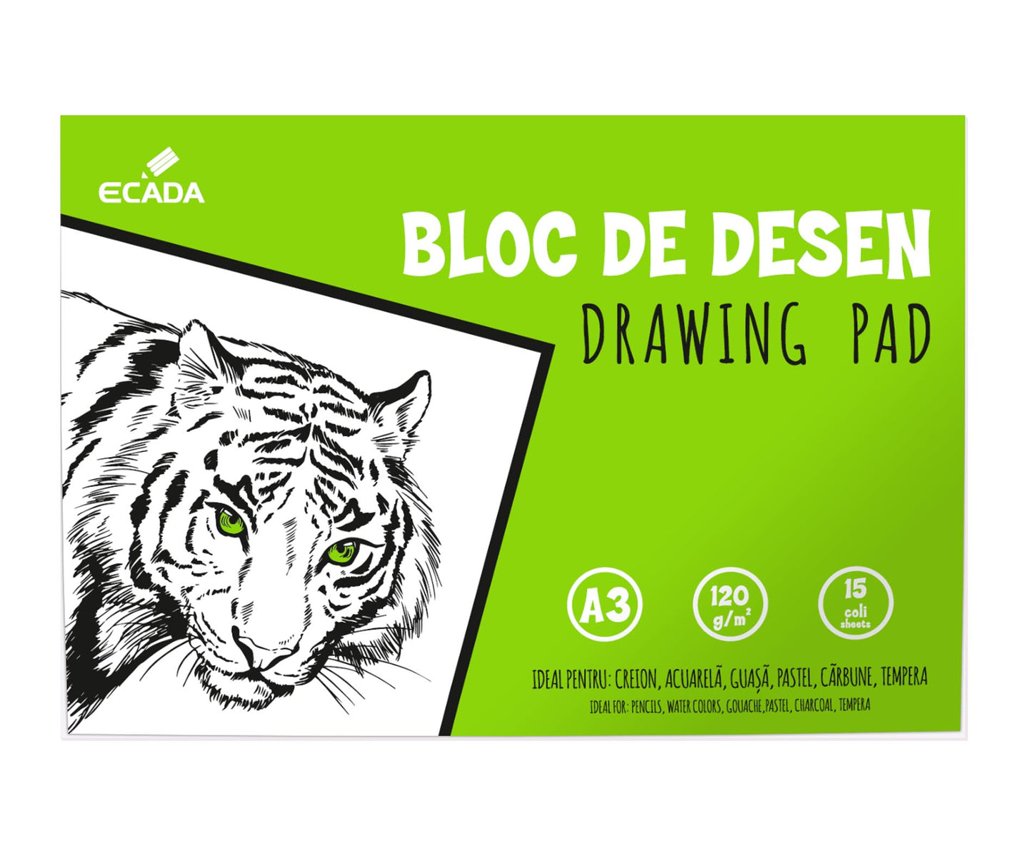 Bloc Desen A3 Ecada 25301