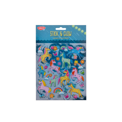 Abtibild - Ab135 Unicorn Lipeste Si Lumineaza Color Daco