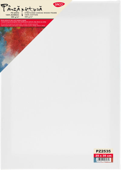 Panza Pictura Pe Sasiu 25X35Cm Daco Pz2535