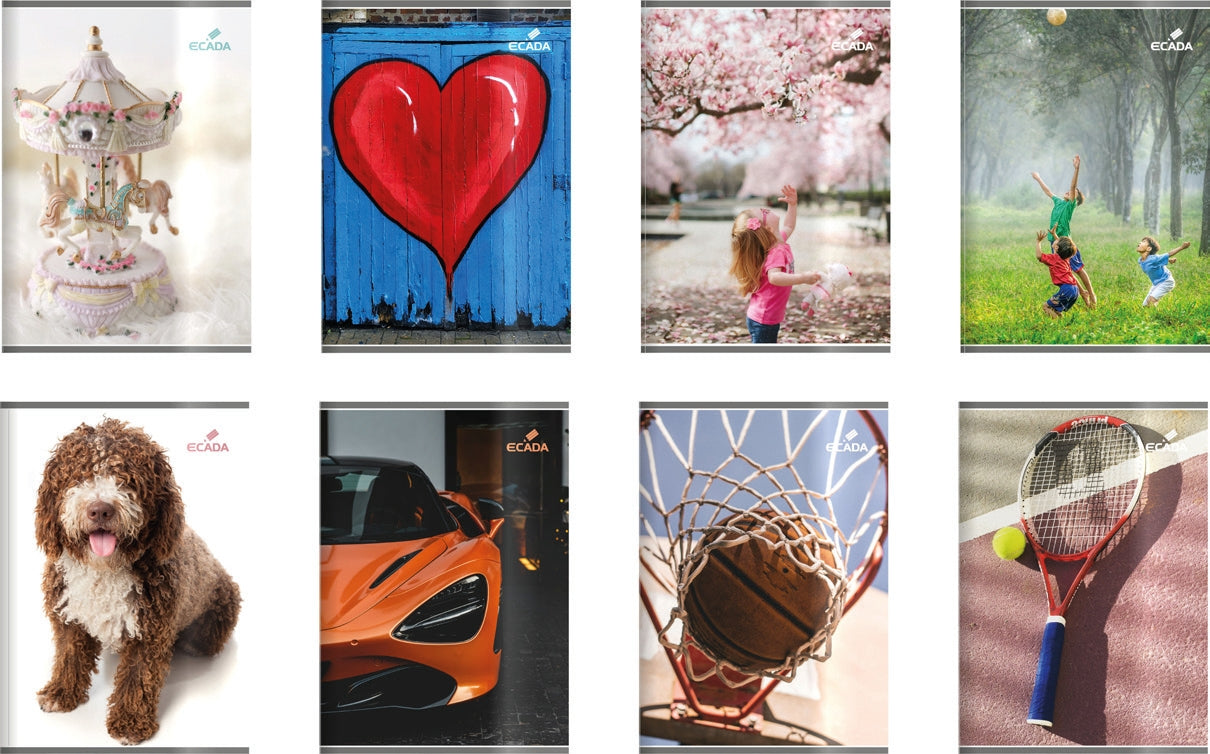 Caiet A5 48 File Velin Ecada 29548