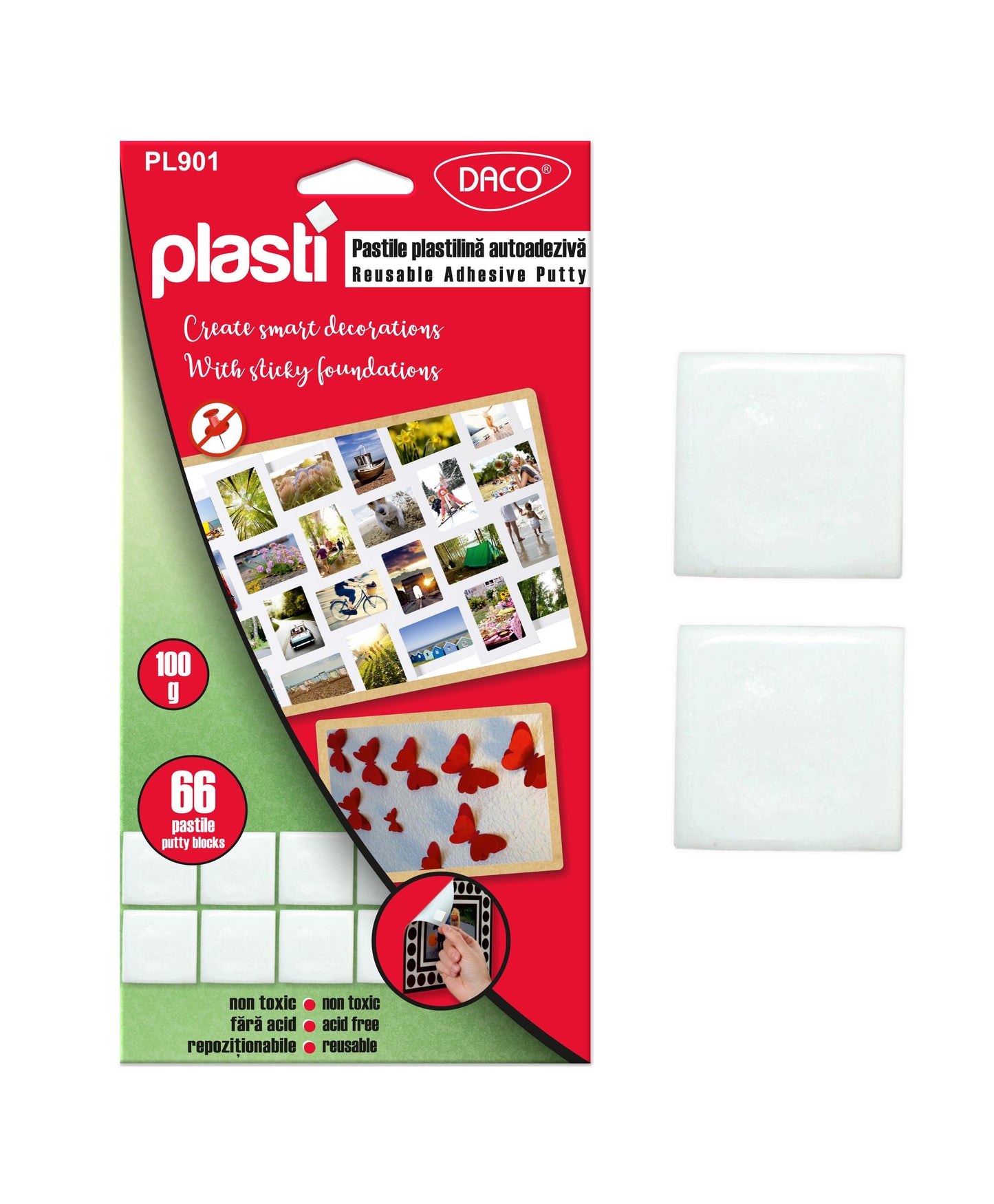 Pastile Plastilina Autoadeziva Plasti Daco