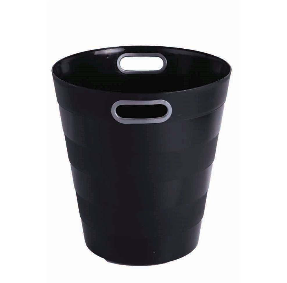 Cos Gunoi Plastic cu maner 12.5L Ark Negru