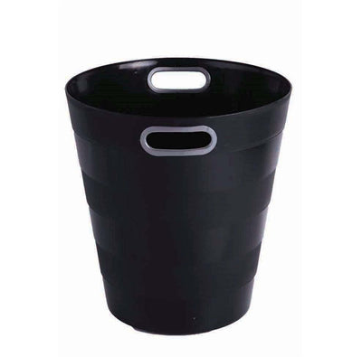 Cos Gunoi Plastic cu maner 12.5L Ark Negru