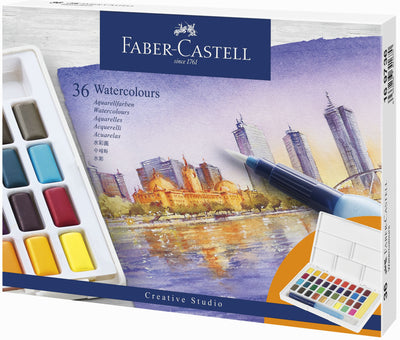 Acuarele 36 Culori Creative Studio Faber-Castell