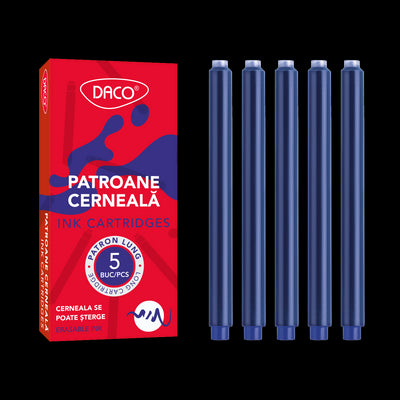 Patron Lung Albastru Set 5 Daco