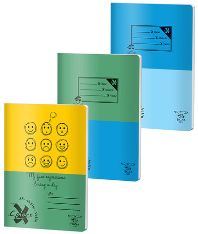 Caiet A5 48 File Velin Basic Pigna