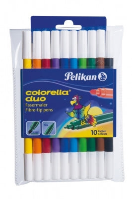 Set Carioci Colorella Duo 10 Bucati/Set Bl Pelikan