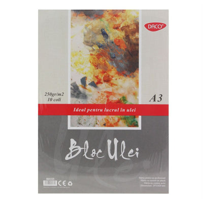 Bloc A3 Ulei 250Gr 10 File Daco Bd325